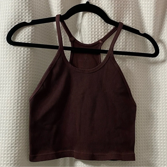 W&W ONCE FP Movement Happiness Runs Crop Tank in Cocoa 🚩SOLD OUT COLOR - Picture 3 of 4